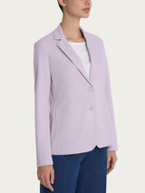 Blazer due bottoni in Compact Light Rosa Donna - Ragno
