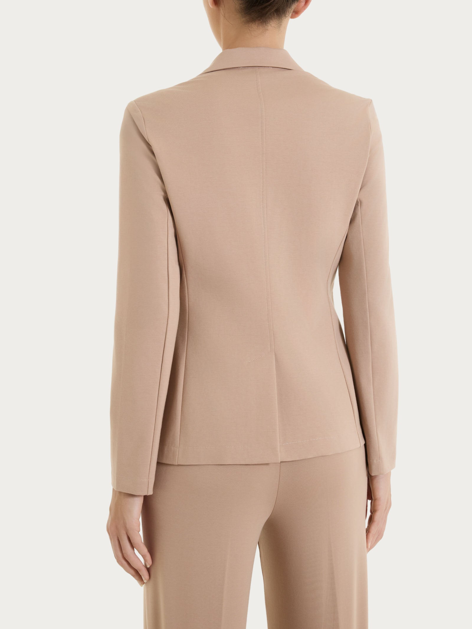 Blazer due bottoni in Compact Light Marroni Donna - Ragno