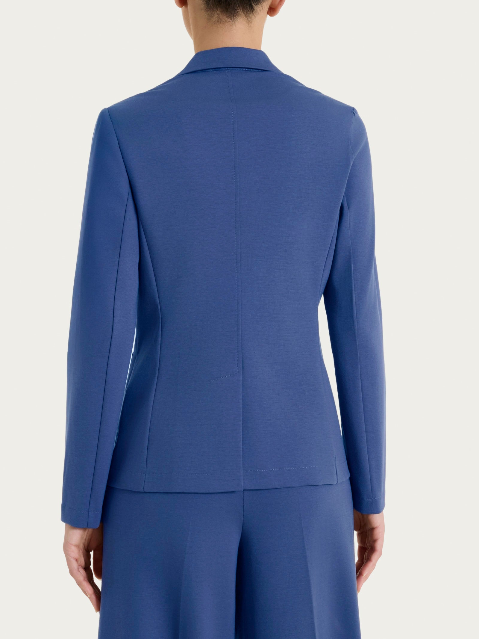 Blazer due bottoni in Compact Light Blu Donna - Ragno