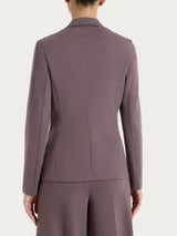 Blazer due bottoni in Compact Light Marroni Donna - Ragno