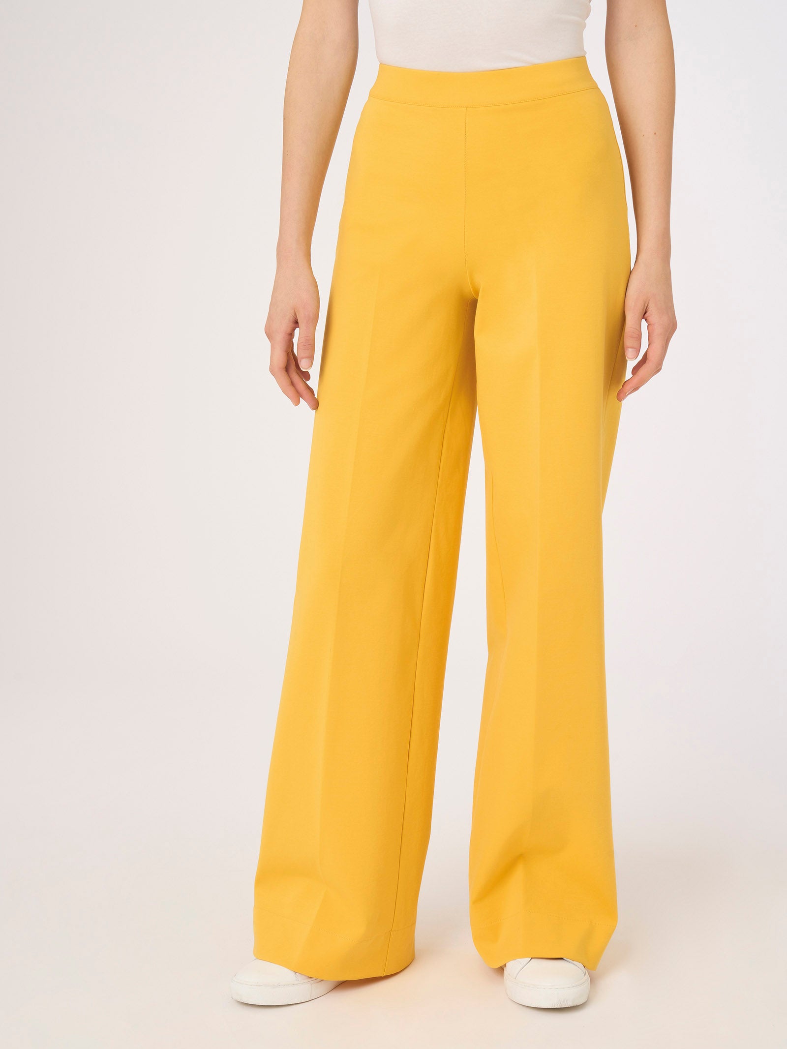 Pantalone a palazzo in Compact Light -  - Ragno