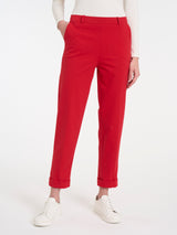 Pantalone a carota con tasche in Compact Light  -  - Ragno