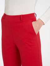 Pantalone a carota con tasche in Compact Light  -  - Ragno