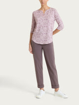 Pantalone a carota con tasche in Compact Light  Marroni Donna - Ragno