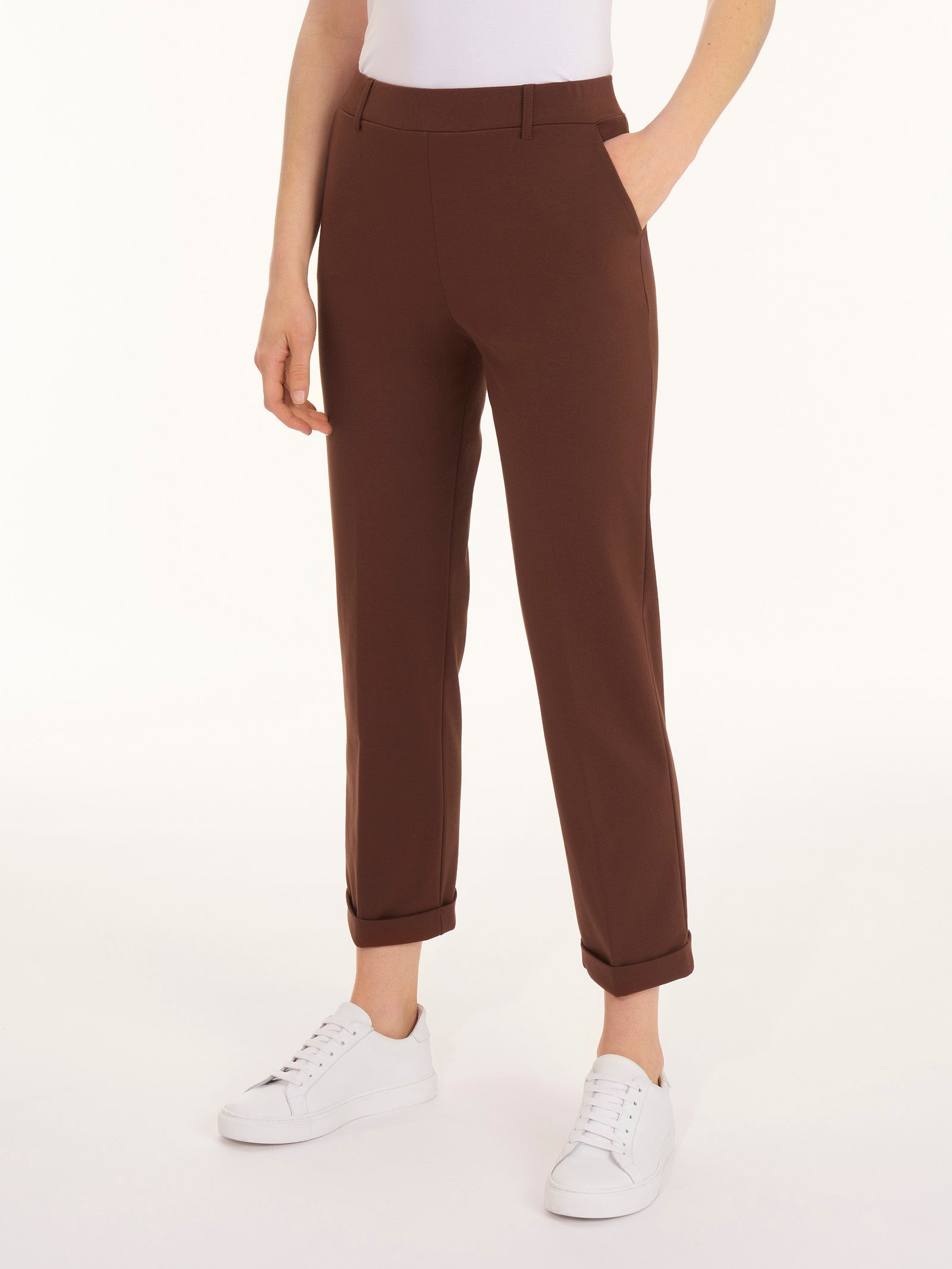 Pantalone a gamba dritta in Compact Light -  - Ragno