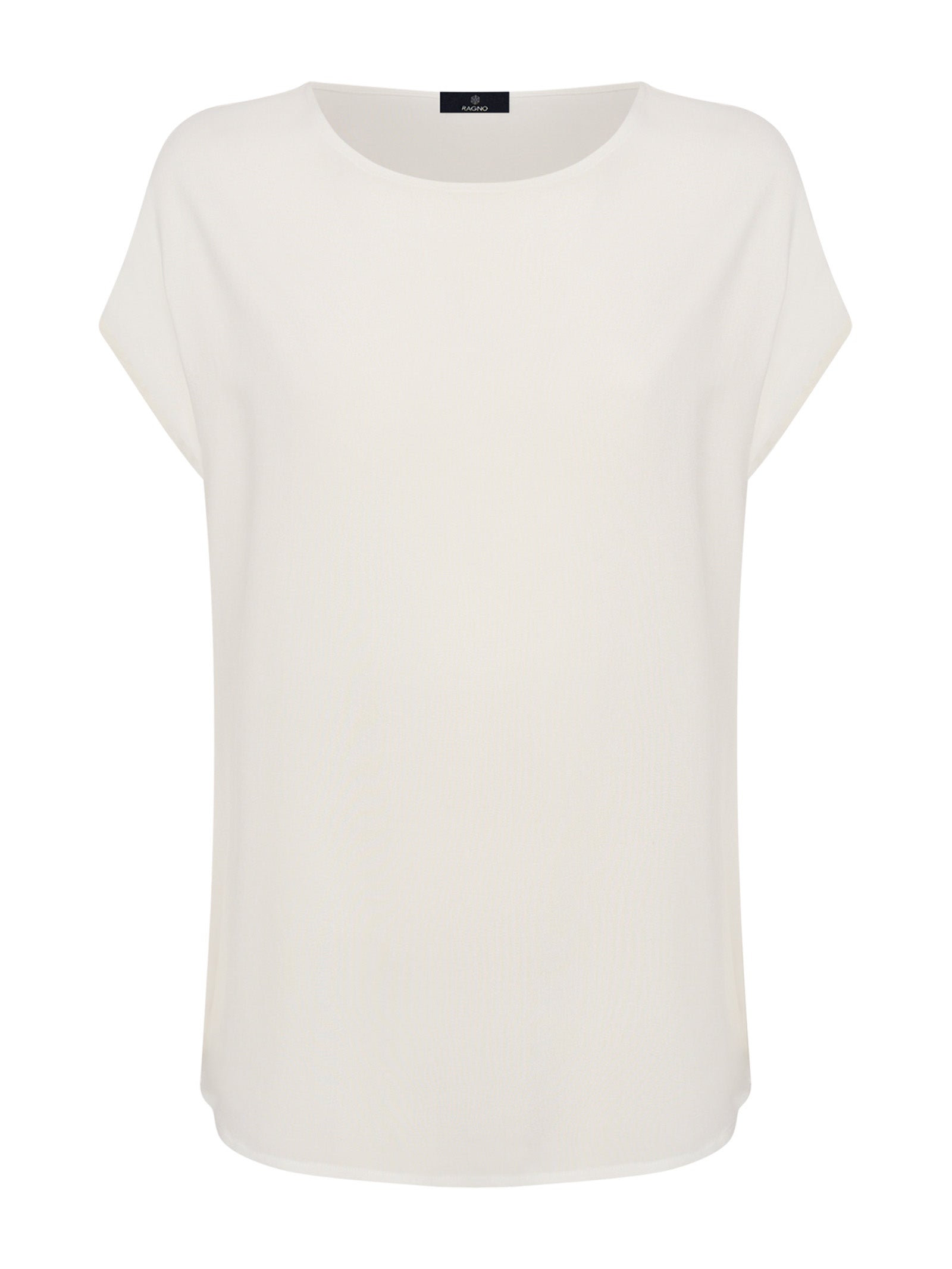 Blusa in twill di EcoSeta -  - Ragno