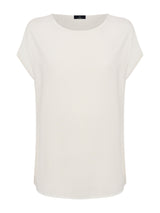 Blusa in twill di EcoSeta -  - Ragno