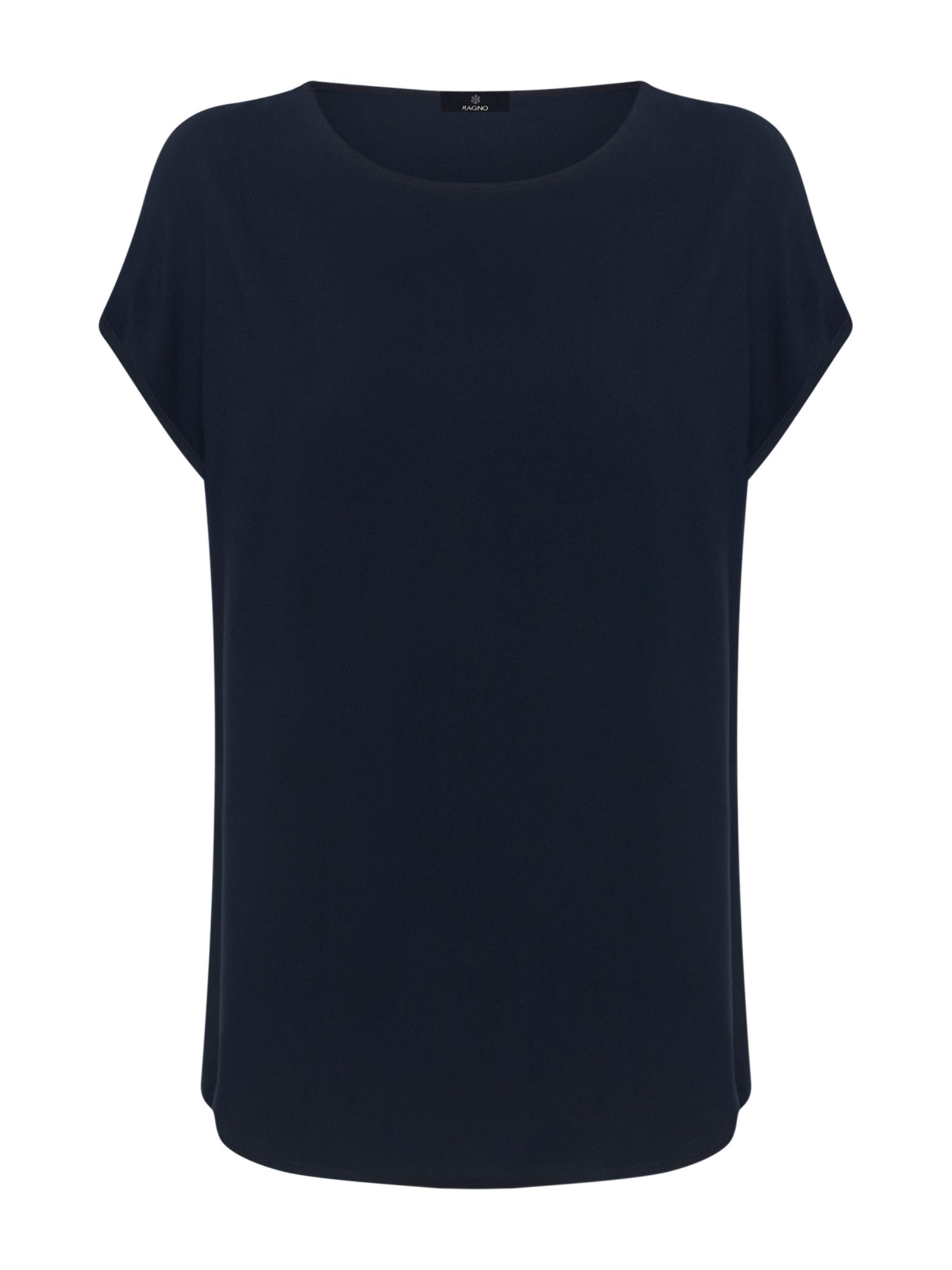 Blusa in twill di EcoSeta -  - Ragno