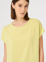 Blusa in twill di EcoSeta -  - Ragno