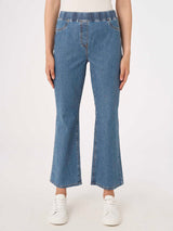 Jeans Flare in Denim Eco Cotton -  - Ragno