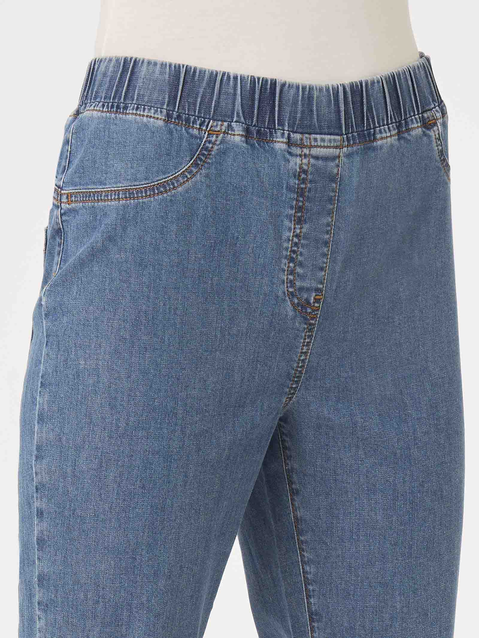 Jeans Flare in Denim Eco Cotton -  - Ragno