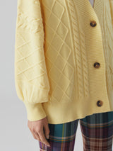 Cardigan oversize in filato Super Soft -  - Ragno