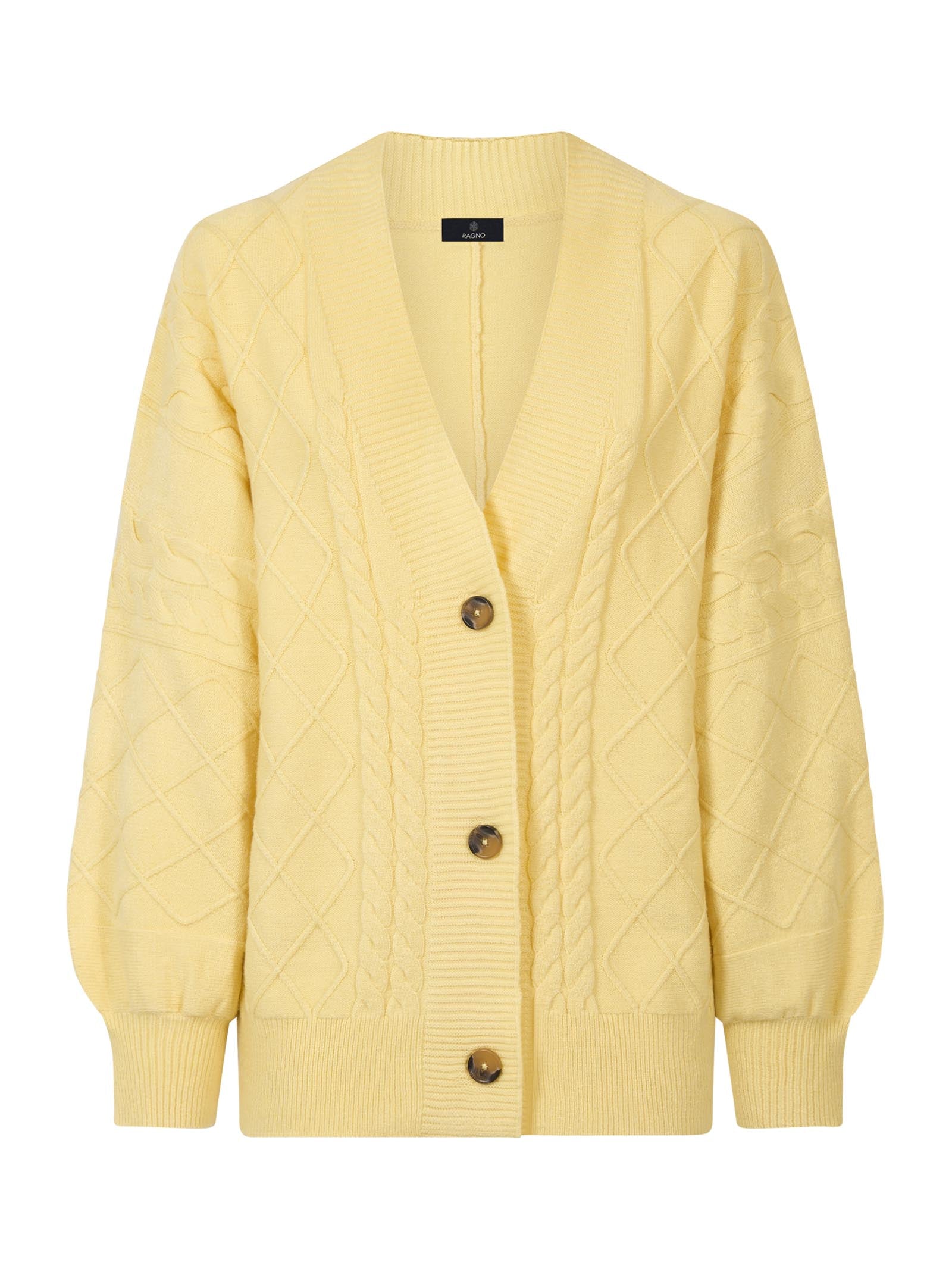 Cardigan oversize in filato Super Soft -  - Ragno