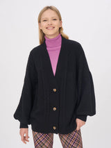 Cardigan oversize in filato Super Soft -  - Ragno