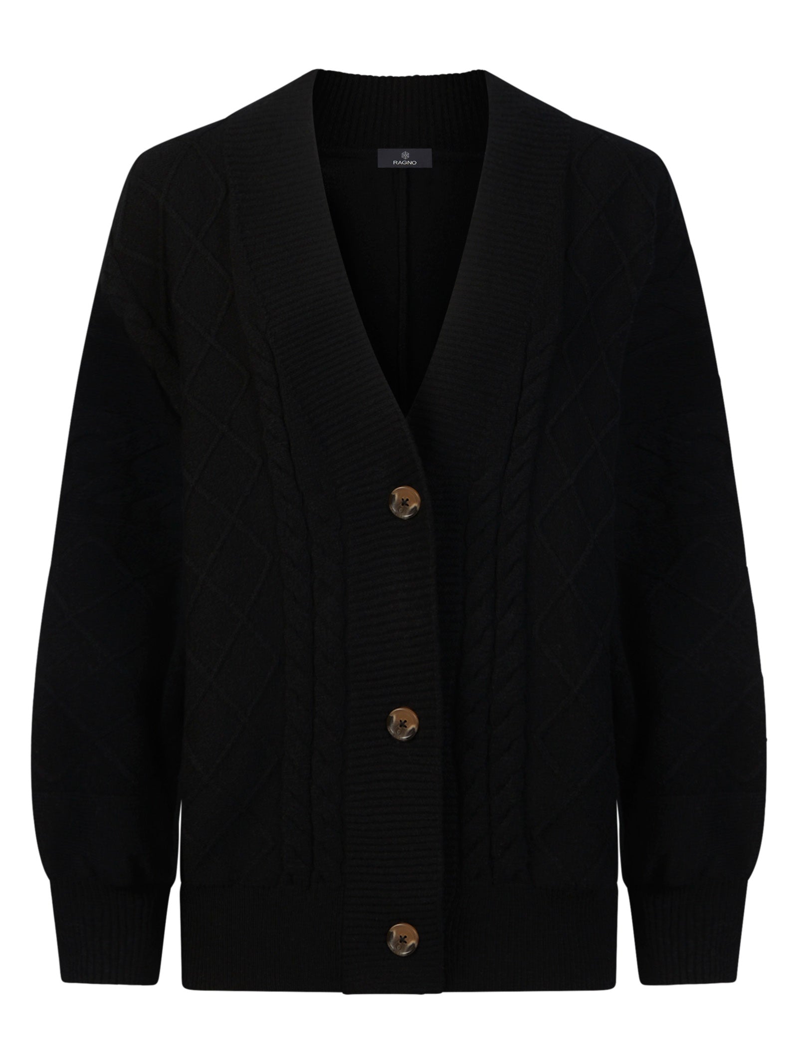 Cardigan oversize in filato Super Soft -  - Ragno