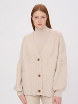 Cardigan oversize in filato Super Soft -  - Ragno