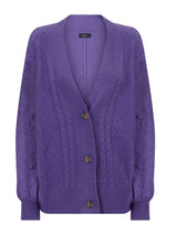 Cardigan oversize in filato Super Soft -  - Ragno