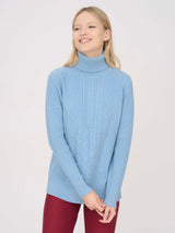 Maglia con collo roulè in filato Super Soft -  - Ragno