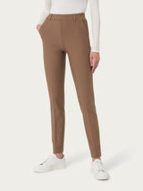 Pantalone chino slim con tasche in tessuto Compact -  - Ragno