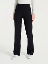 Pantalone ampio in Compact Neri Donna - Ragno