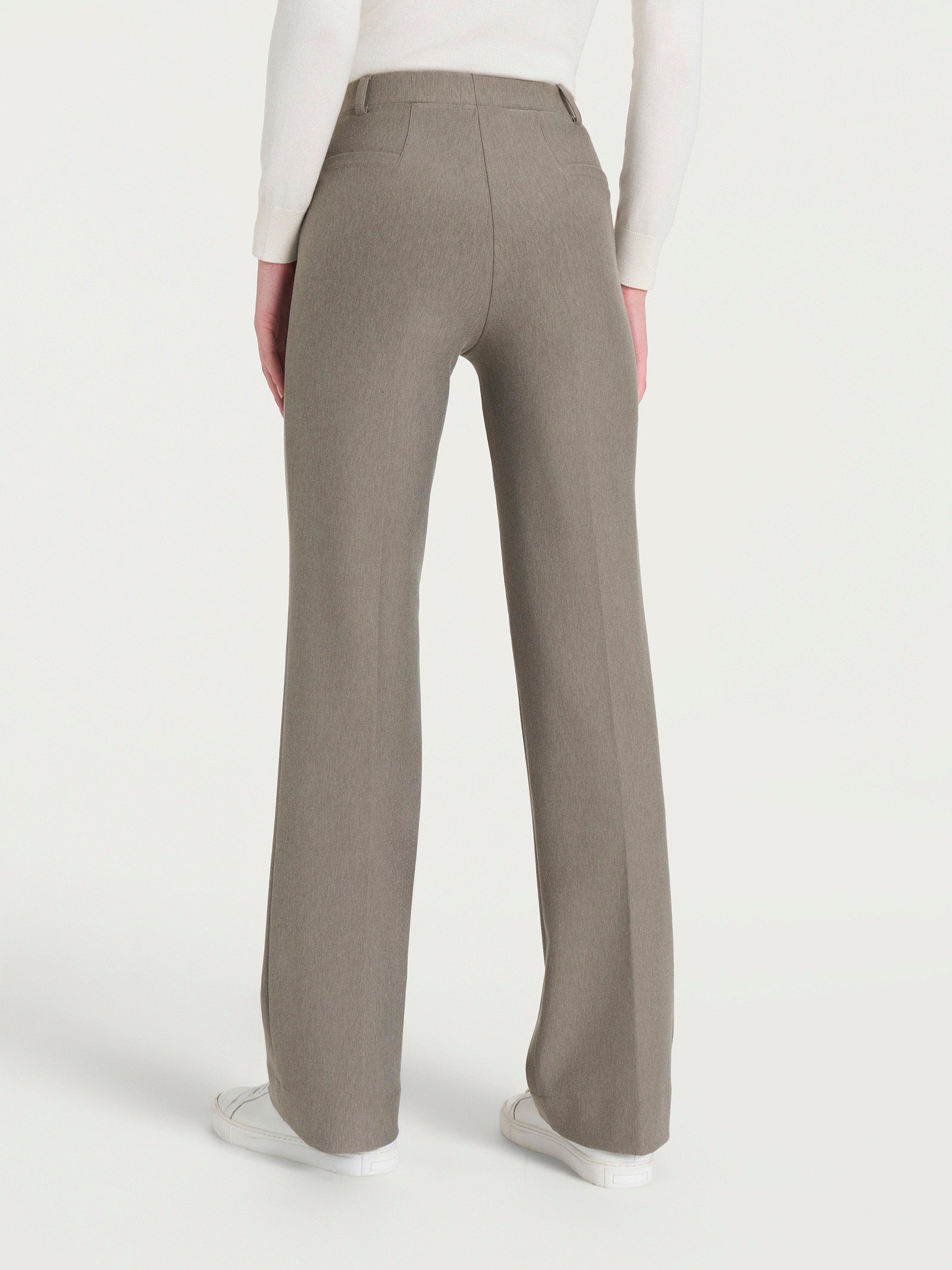 Pantalone ampio in Compact Grigi Donna - Ragno