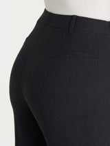Pantalone ampio in Compact Neri Donna - Ragno
