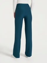 Pantalone ampio in Compact Blu Donna - Ragno