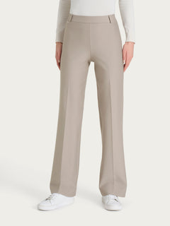 Pantalone ampio in Compact Grigi Donna - Ragno