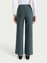 Pantalone ampio in Compact Grigi Donna - Ragno
