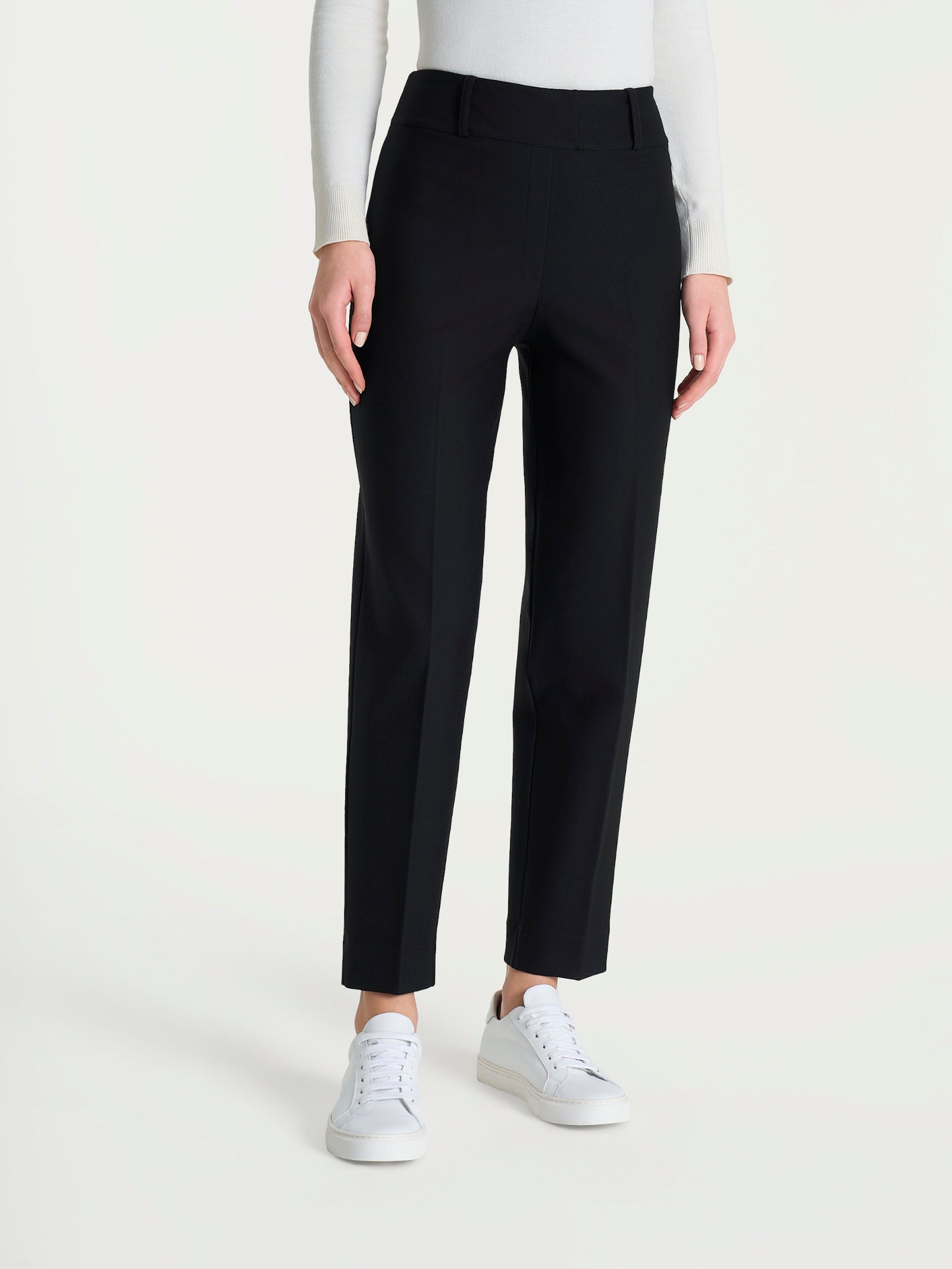 Pantalone a carota in Compact  Neri Donna - Ragno