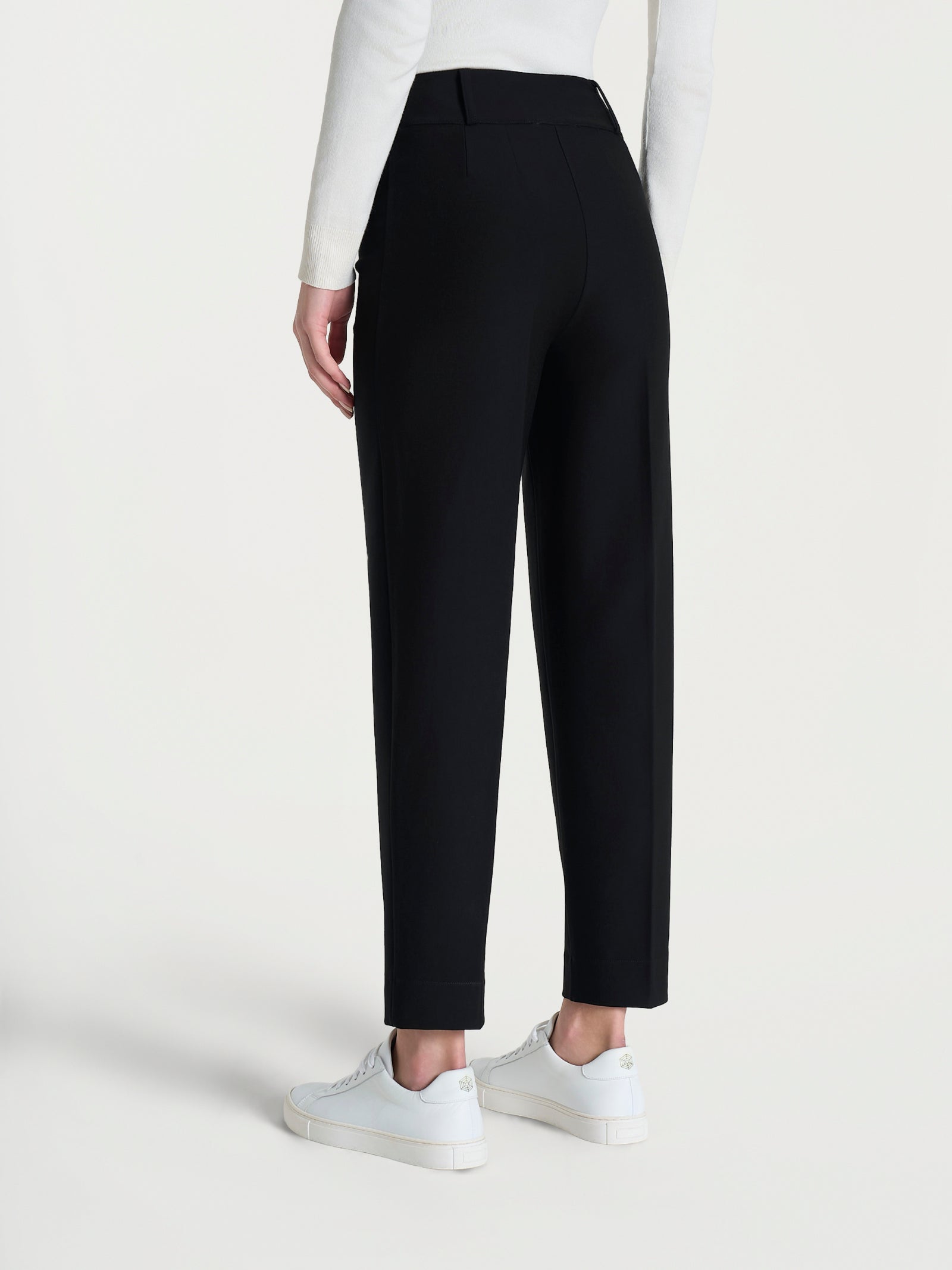 Pantalone a carota in Compact  Neri Donna - Ragno