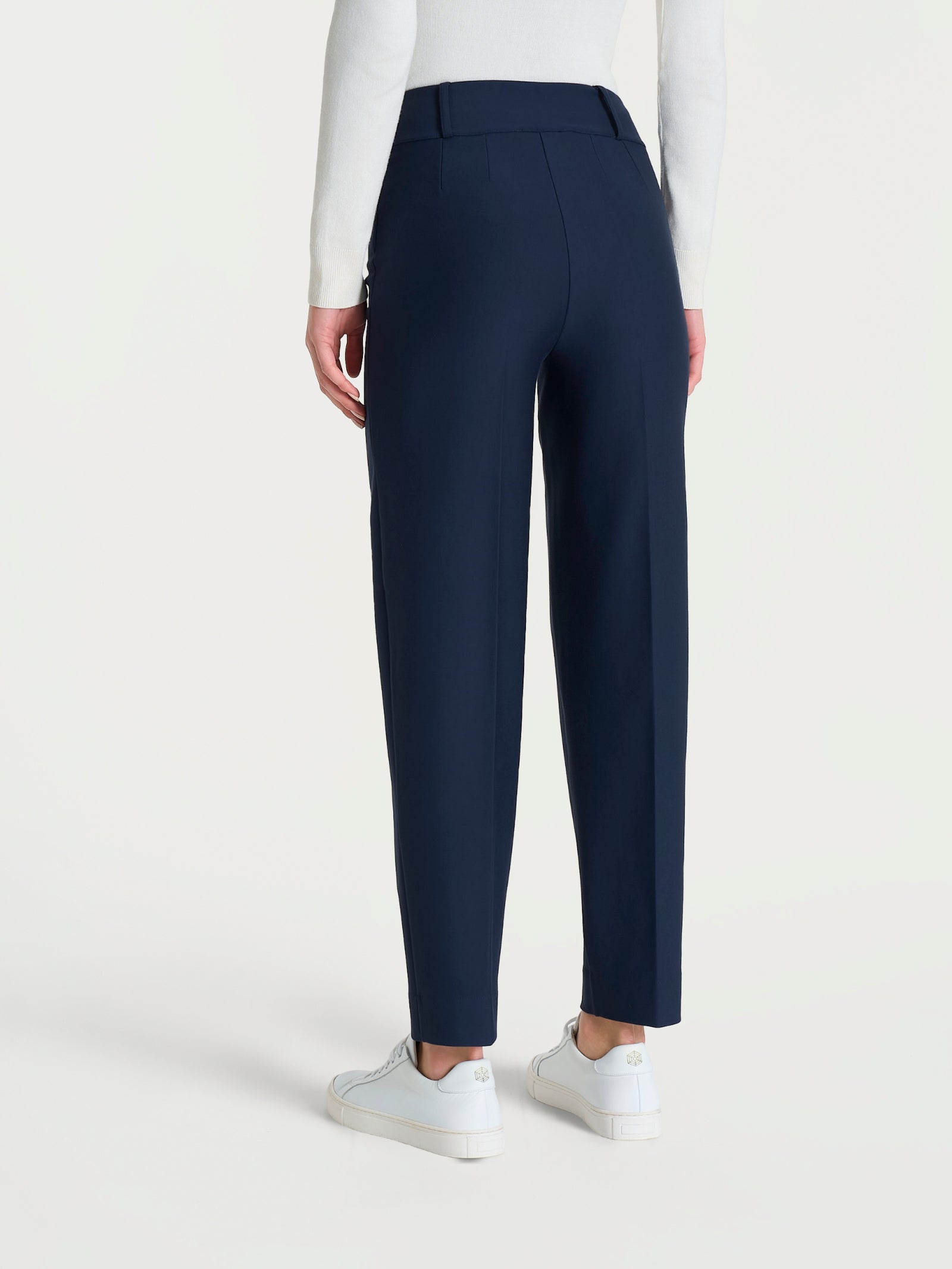 Pantalone a carota in Compact  Blu Donna - Ragno