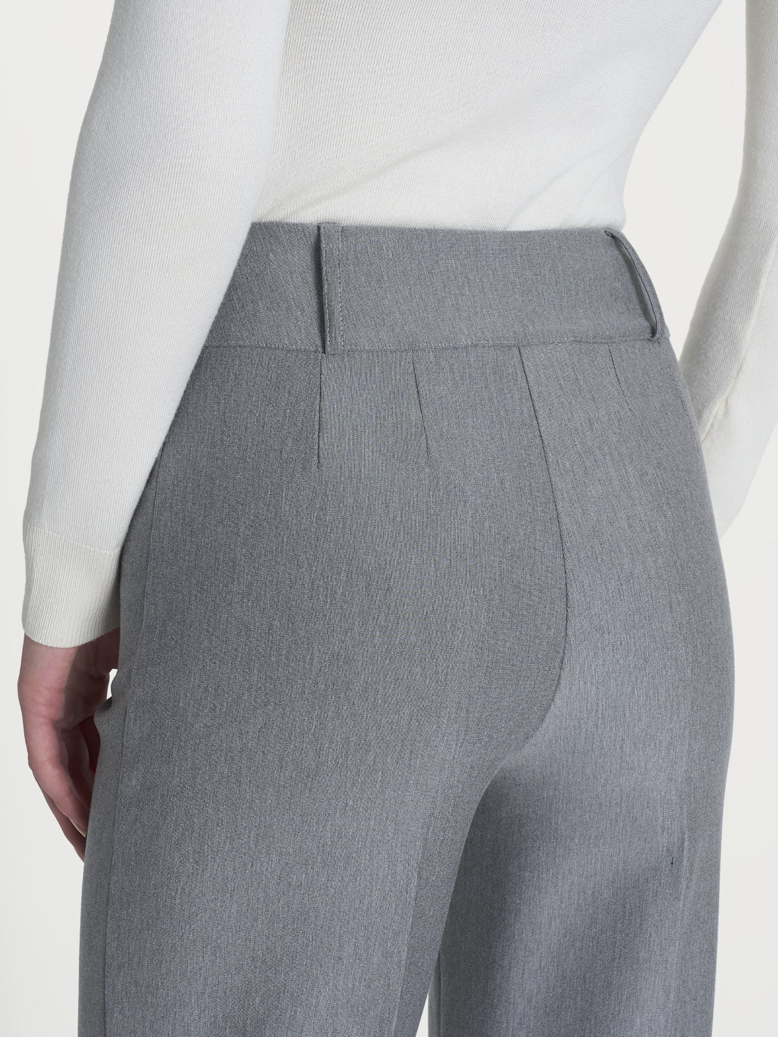 Pantalone a carota in Compact  Neri Donna - Ragno