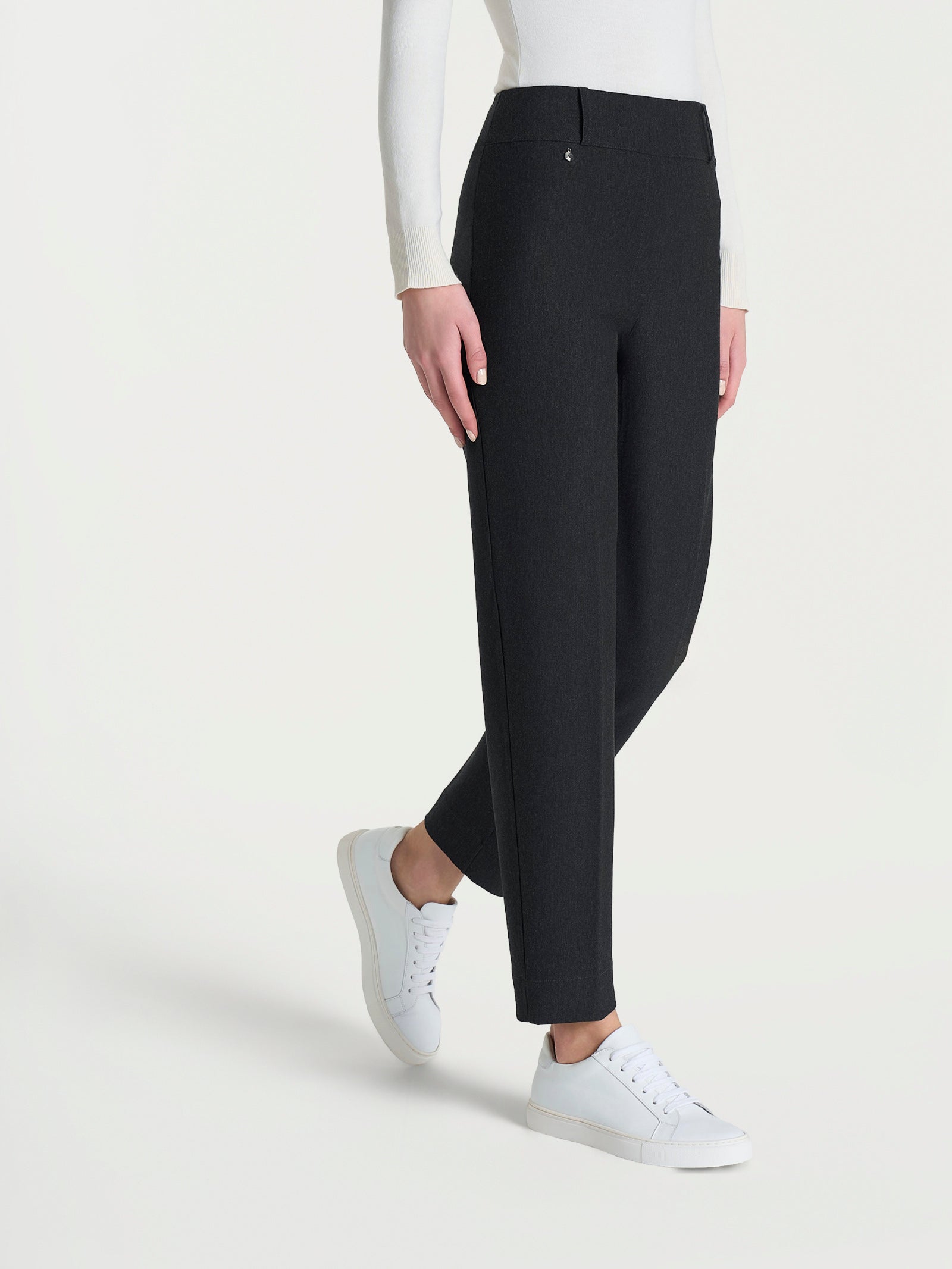 Pantalone a carota in Compact  Neri Donna - Ragno