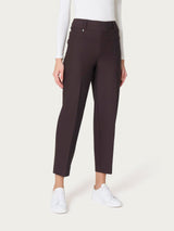 Pantalone a carota in Compact  Marroni Donna - Ragno