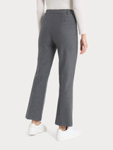 Pantalone flare alla caviglia in Compact -  - Ragno