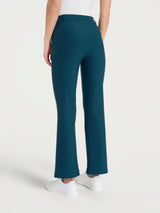 Pantalone flare alla caviglia in Compact Blu Donna - Ragno