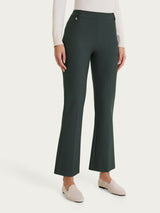 Knöchellange Flare-Hose aus Compact Grigi für Damen – Ragno