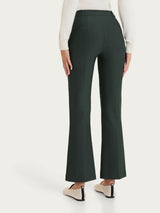 Knöchellange Flare-Hose aus Compact Grigi für Damen – Ragno