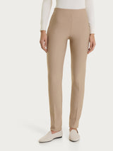 Pantalone a sigaretta con spacchetti in Compact Grigi Donna - Ragno
