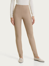 Pantalone a sigaretta con spacchetti in Compact Grigi Donna - Ragno