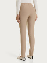 Pantalone a sigaretta con spacchetti in Compact Grigi Donna - Ragno