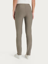 Pantalone a sigaretta con spacchetti in Compact Grigi Donna - Ragno