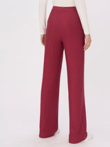 Pantalone a palazzo in Eco Techno Fleece -  - Ragno