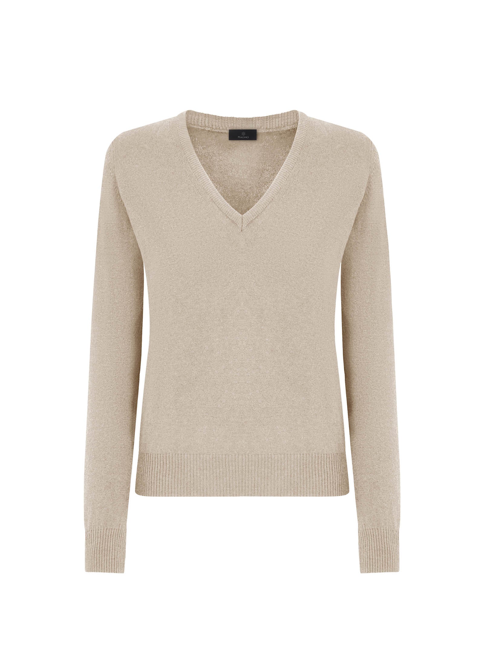 Maglia scollo a V in Cashmere Blend -  - Ragno