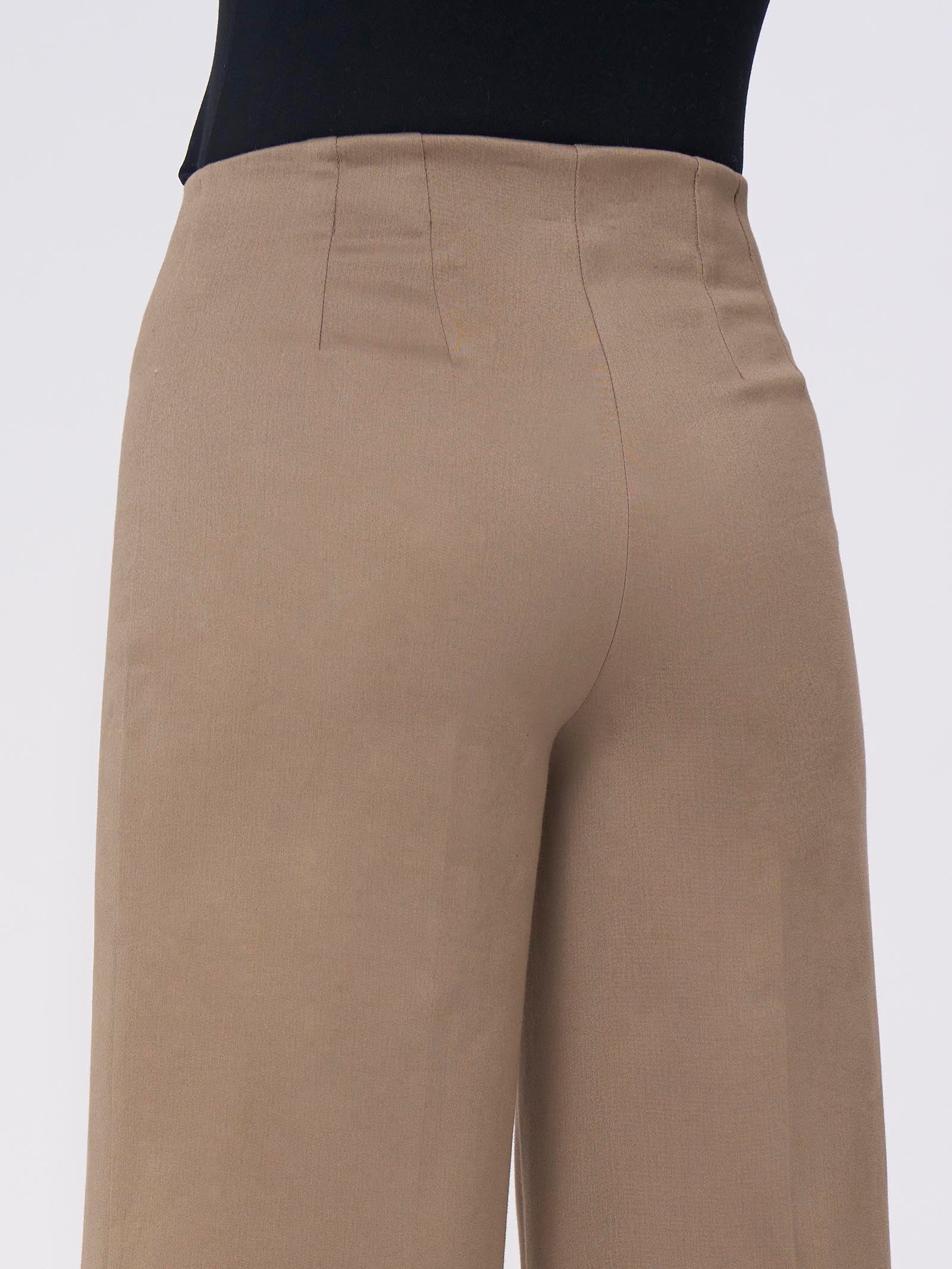 Pantalone cropped in tessuto Satin Power Velvet -  - Ragno