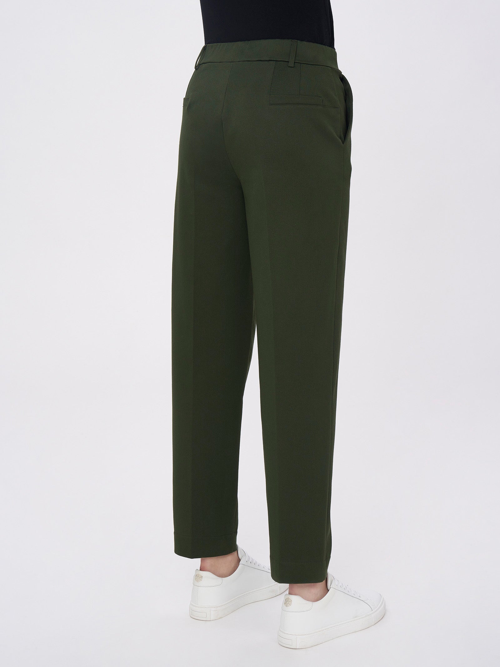 Pantalone chino in tessuto Satin Power Velvet -  - Ragno