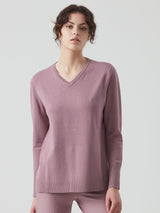 Maglia scollo a V in Cotton Silk -  - Ragno