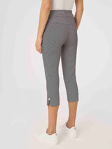 Pantalone capri in maglia denim a pois -  - Ragno