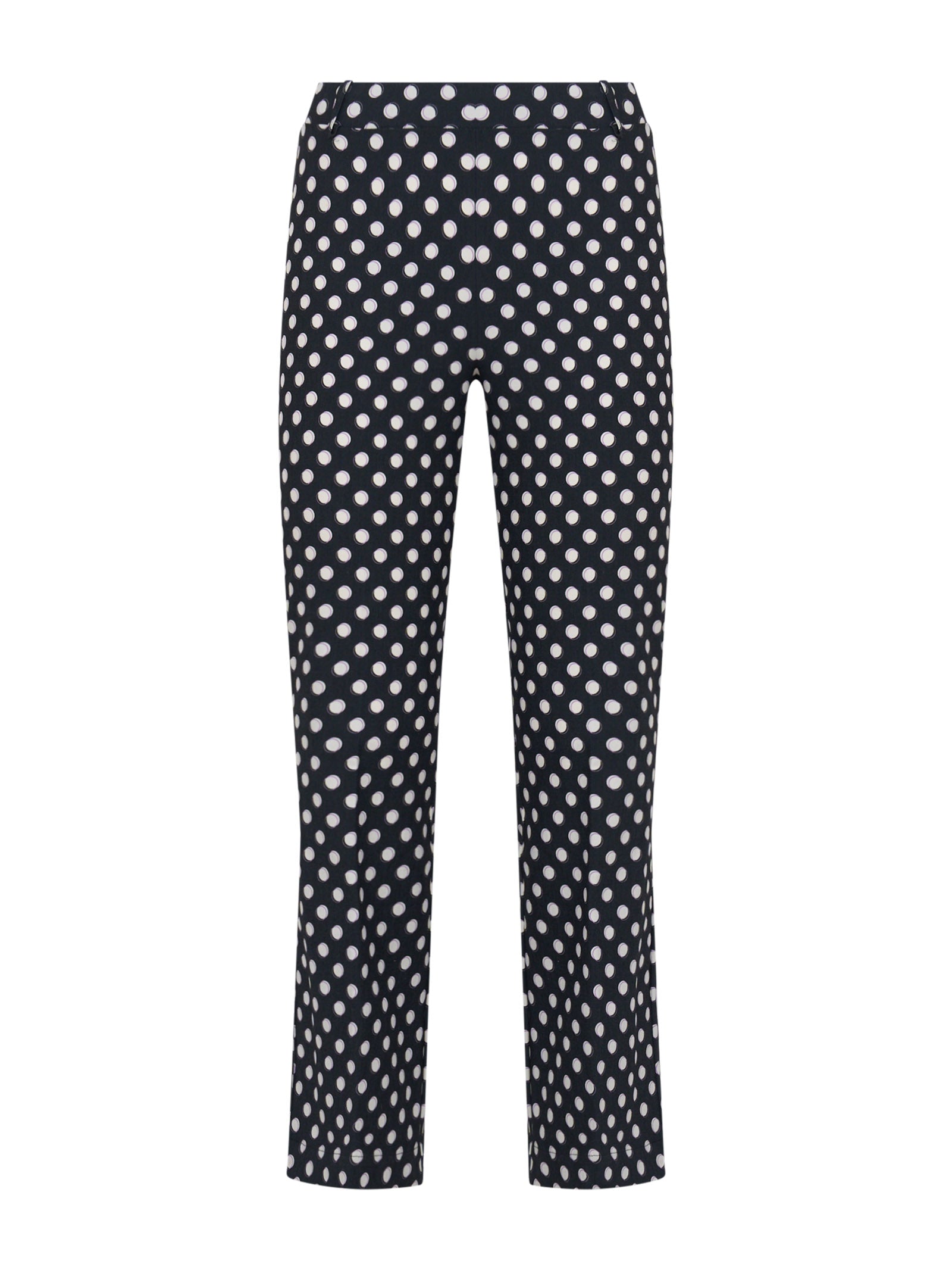 Pantalone flare a pois in Digital Compact -  - Ragno